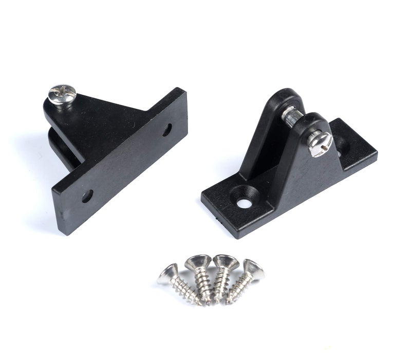 MX Boat Bimini Top Fitting Hardware Set Fit 7/8 inch Tubing,Bimini Eye End Cap,Jaw Slide,Deck Hinge Bimini Top Hardware 12PCS - Image 5